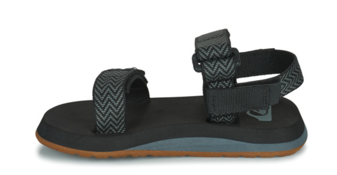 MONKEY CAGED YOUTH Black / Grey SANDALS