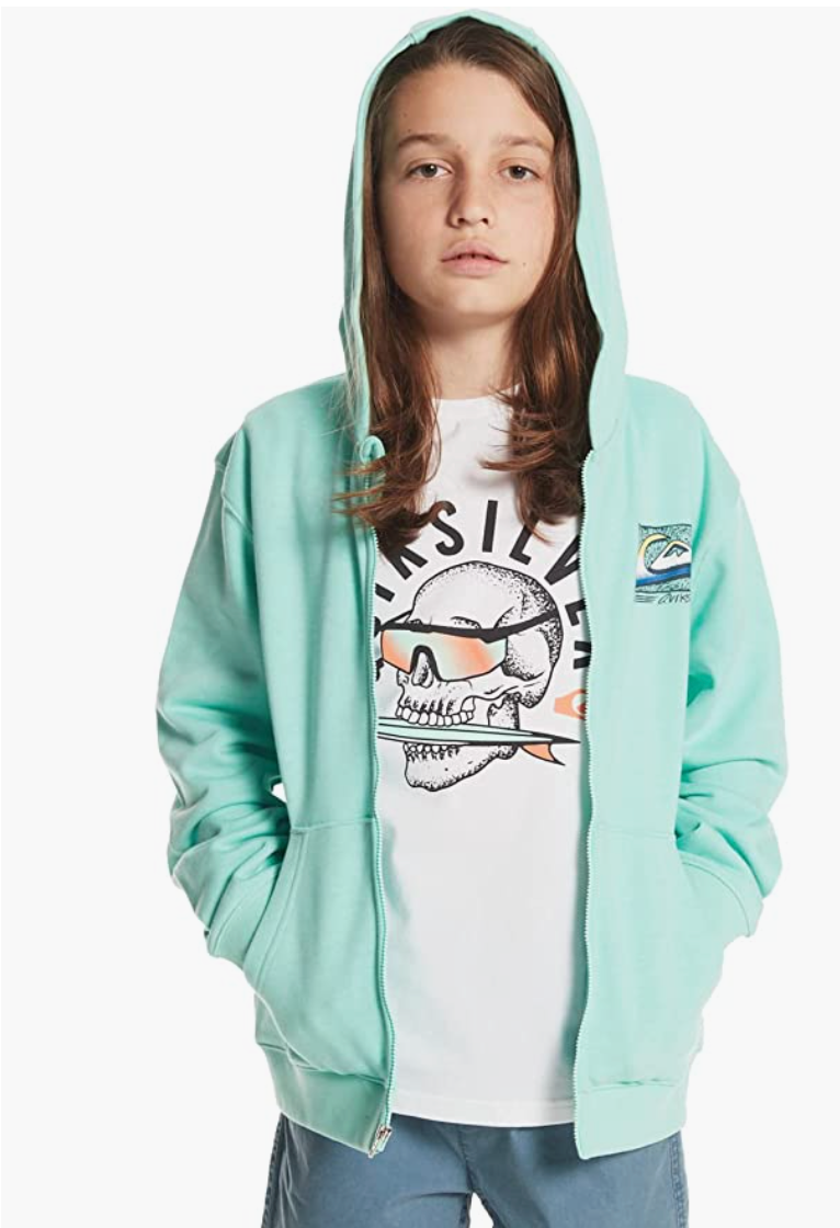 Quiksilver Boy'S Retro Fade Zip Youth