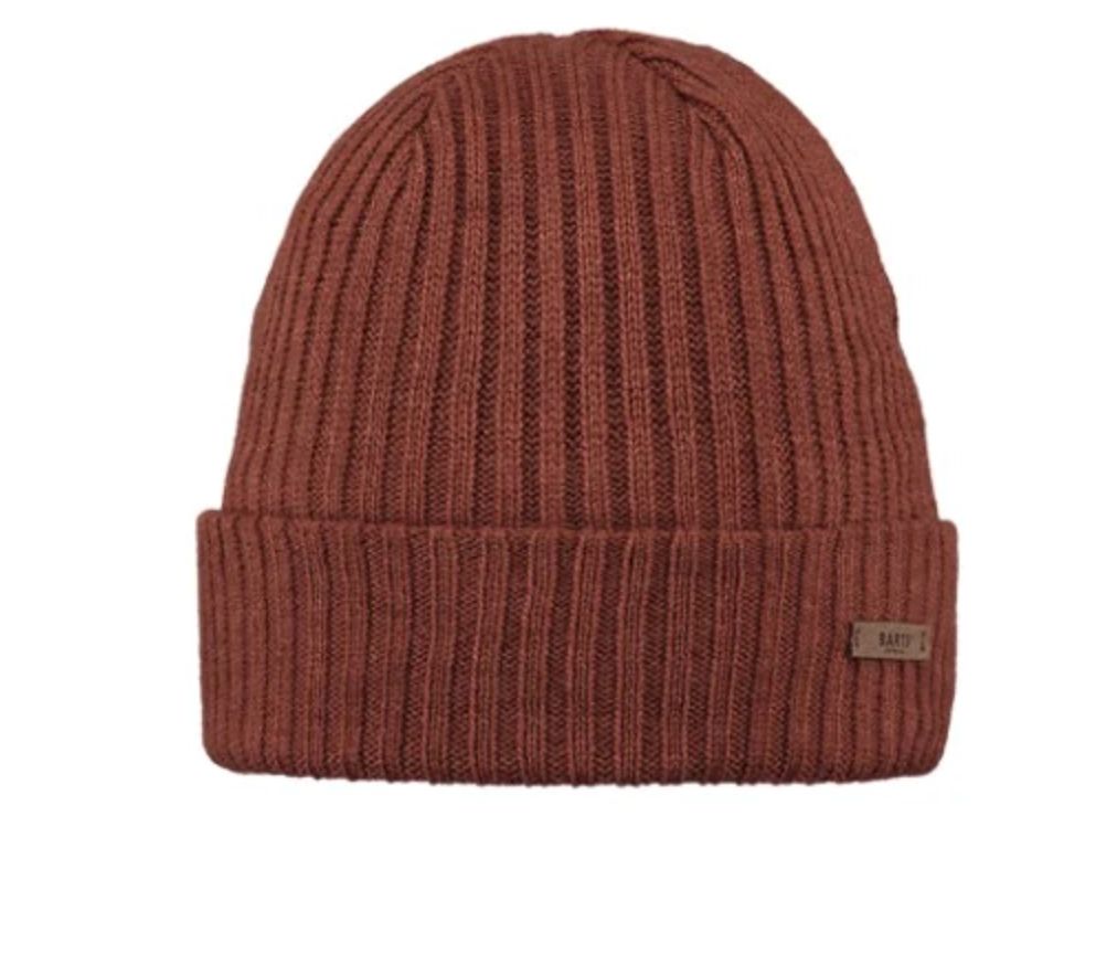 Wilbert Turnup Rust Beanie