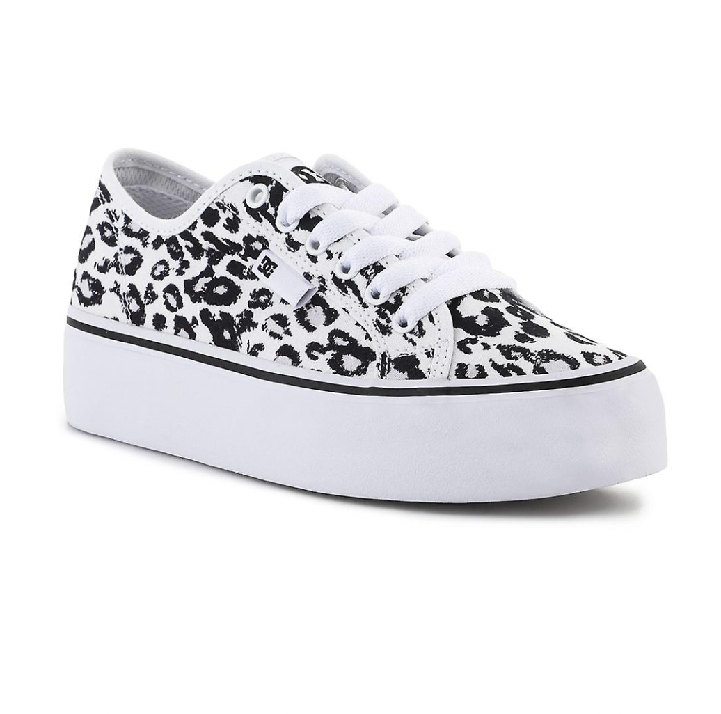 DC Manual Platform Cheetah Print Trainers