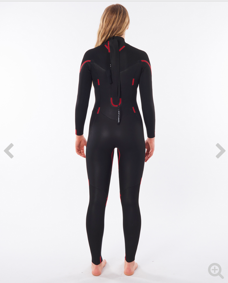 Ripcurl Womens Omega 3/2 Back Zip Wetsuit