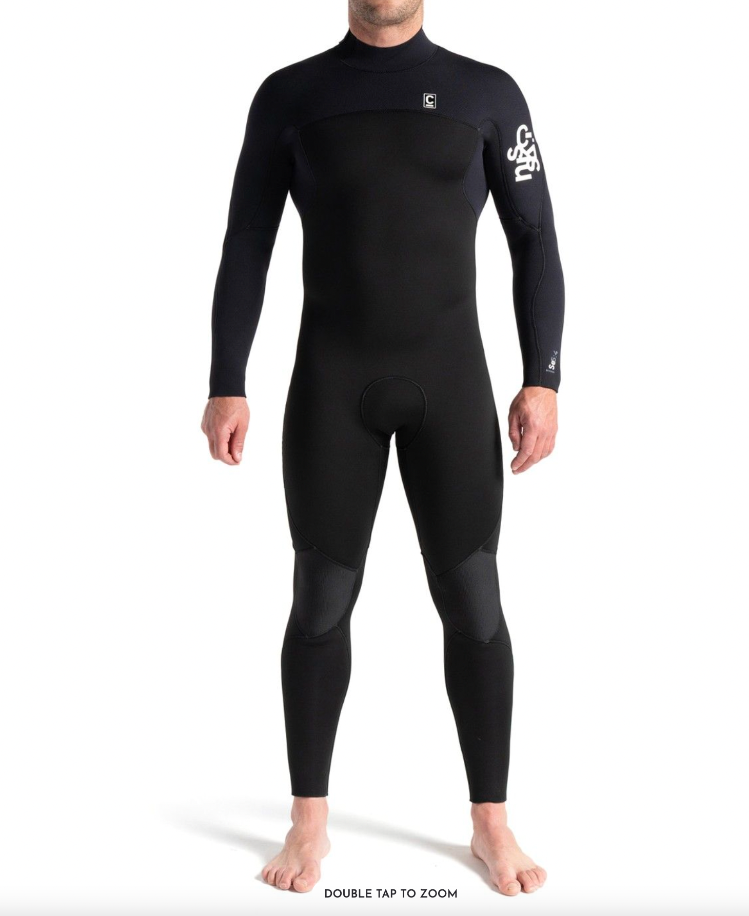 Cskins Session 5/4/3 Back Zip Winter Wetsuit Black