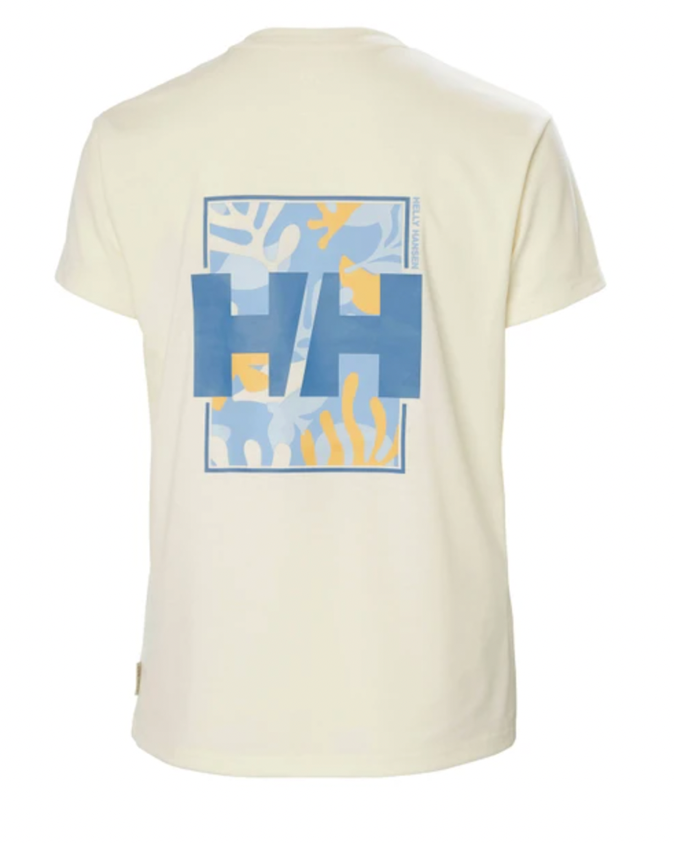 HELLY HANSEN WOMENS SKOG RECYCLED GRAPHIC T-SHIRT