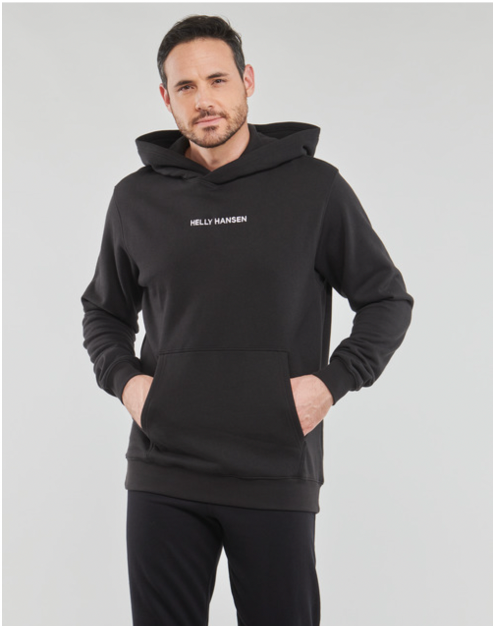 HELLY HANSEN CORE GRAPHIC SWEAT HOODIE Black