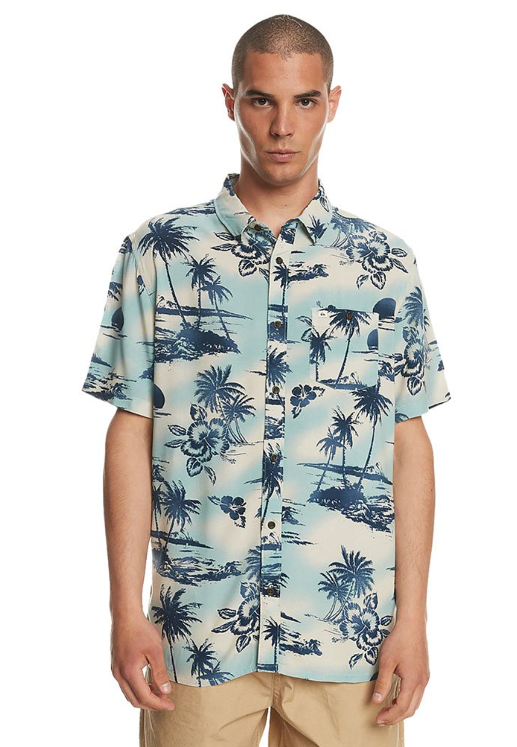 Quiksilver Airflow Viscose - Short Sleeve Shirt For Men