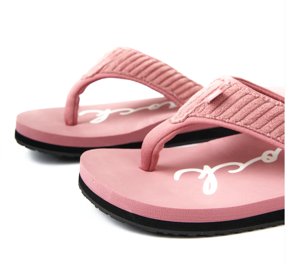 SALTROCK Laguna - Womens Cord Flip Flops - Mid Pink