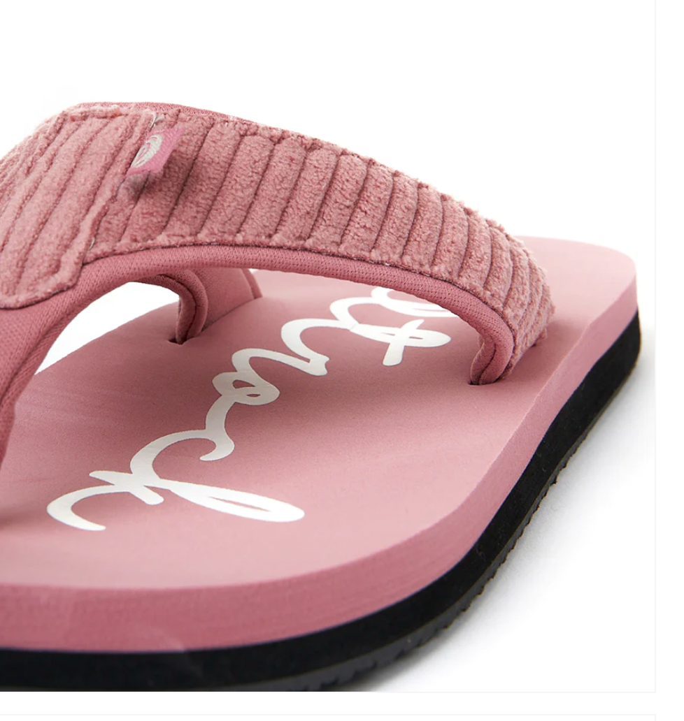 SALTROCK Laguna - Womens Cord Flip Flops - Mid Pink