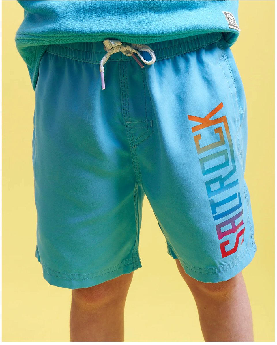 SALTROCK Kuba - Kids Swimshort - Teal