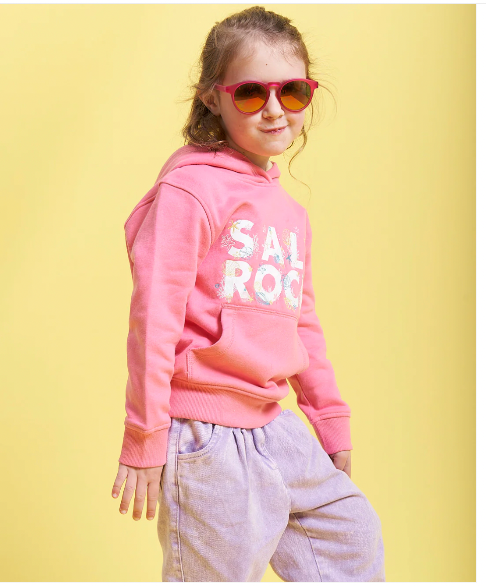 SALTROCK Seabed - Kids Pop Hoodie - Pink