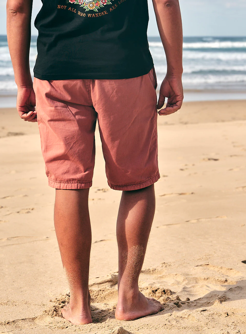 SALTROCK Sennen - Mens Chino Shorts - Pink