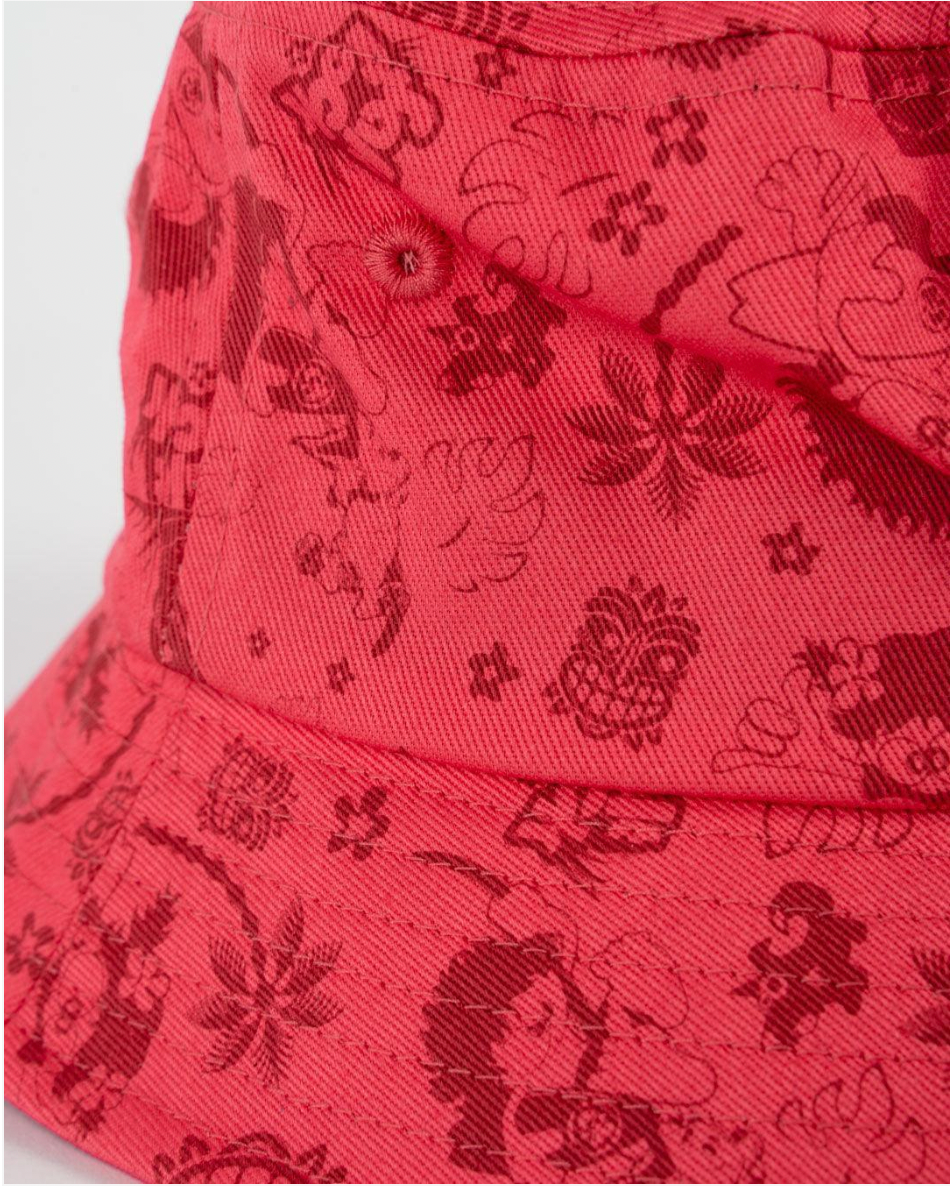 Saltrock Tiki Tok - Kids Bucket Hat - Red/Blue