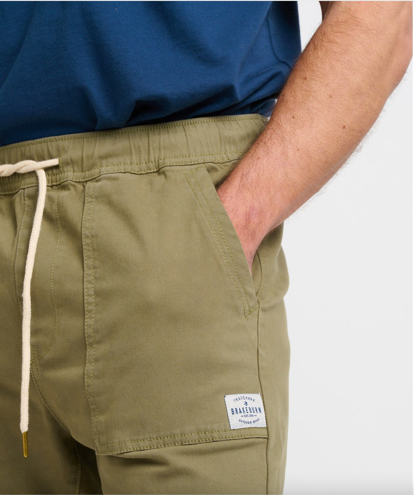 BRAKEBURN KHAKI CARPENTER SHORTS