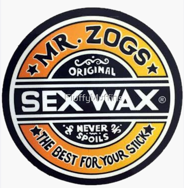 Mr Zoggs Sexwax Stickers