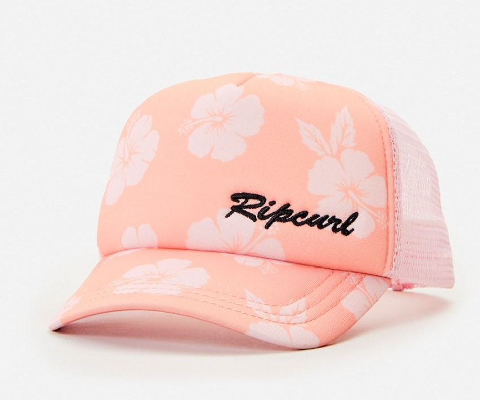 RIPCURL Desert Waves Trucker Girls Cap Peach Pearl