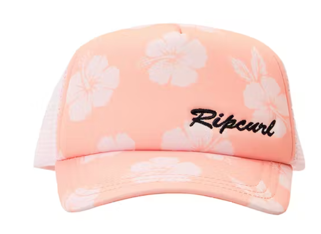 Ripcurl Desert Waves Trucker Girls Cap Peach Pearl