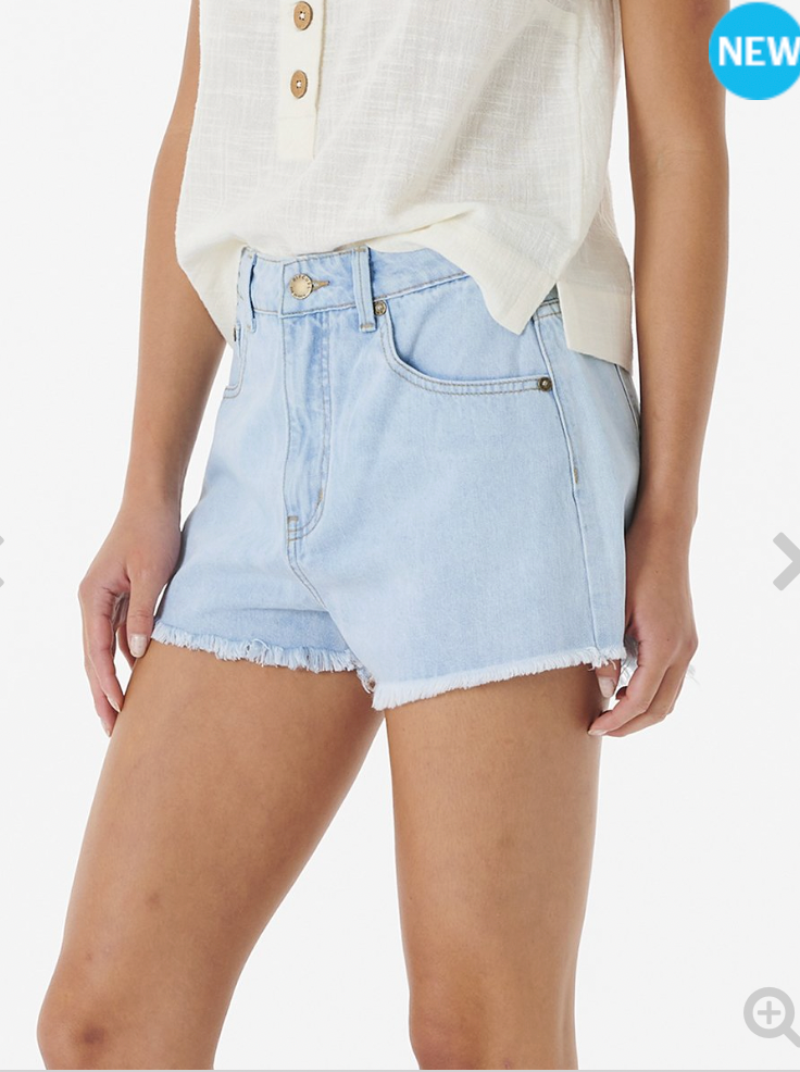 RIPCURL Amy High Waist DENIM Short