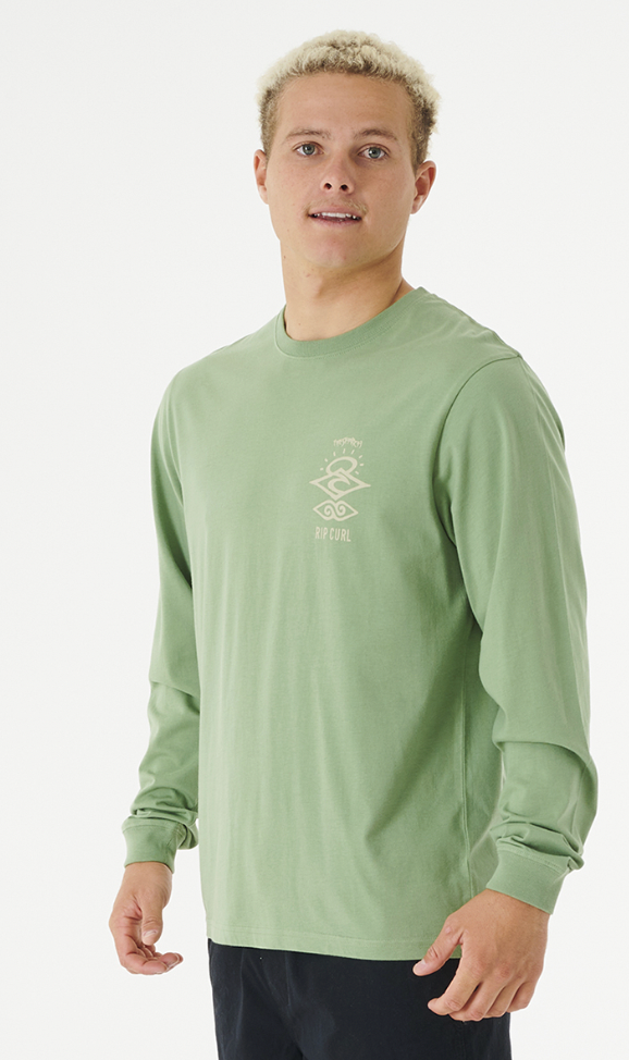 RIPCURL Search Icon Long Sleeve Tee