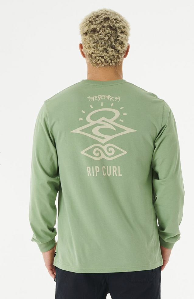 RIPCURL Search Icon Long Sleeve Tee