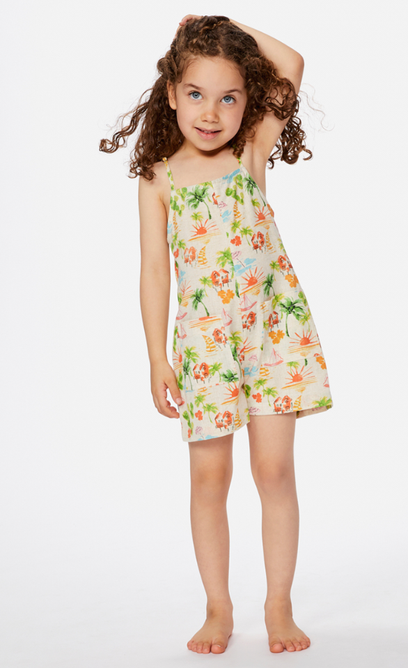 RIPCURL Vacation Club Romper Mini Girl