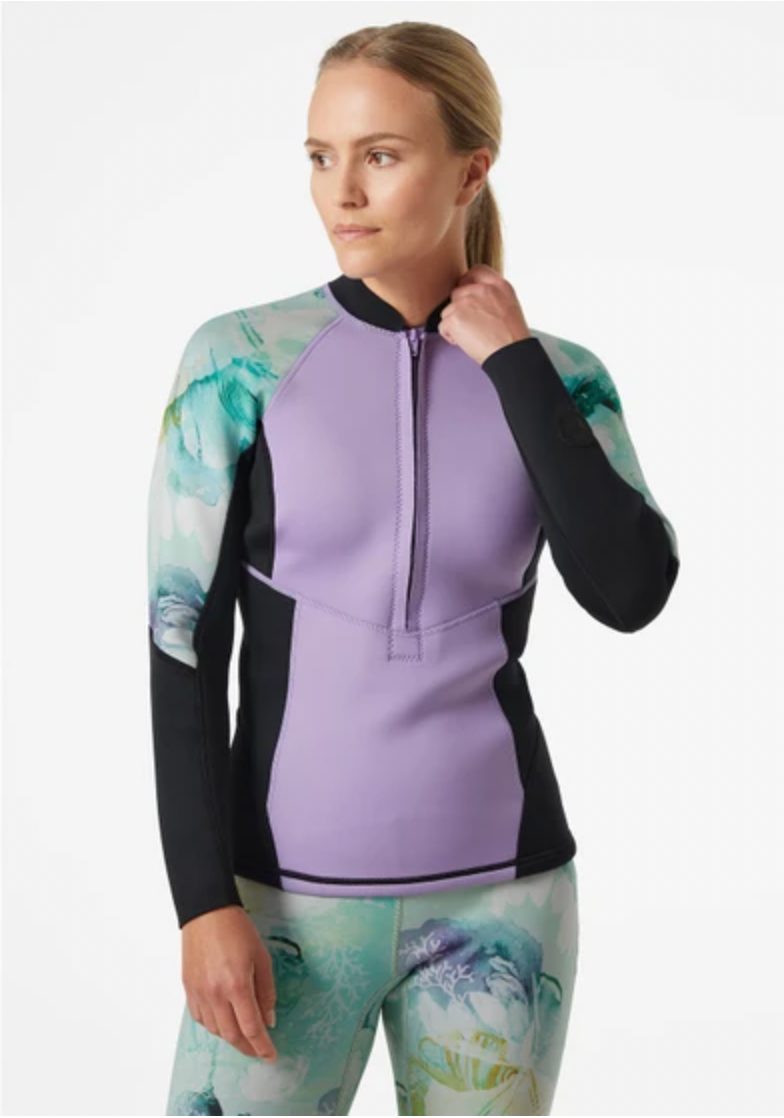 WOMEN'S WATERWEAR HALF-ZIP JACKET-WETSUIT-