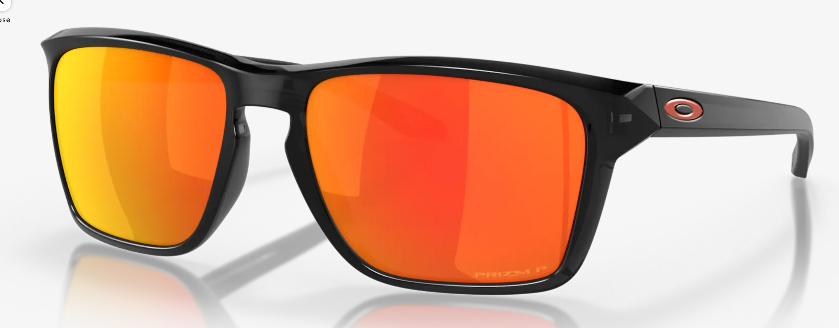 Oakley Sylas  Prizm Ruby Polarized Lenses,  Black Ink Frame