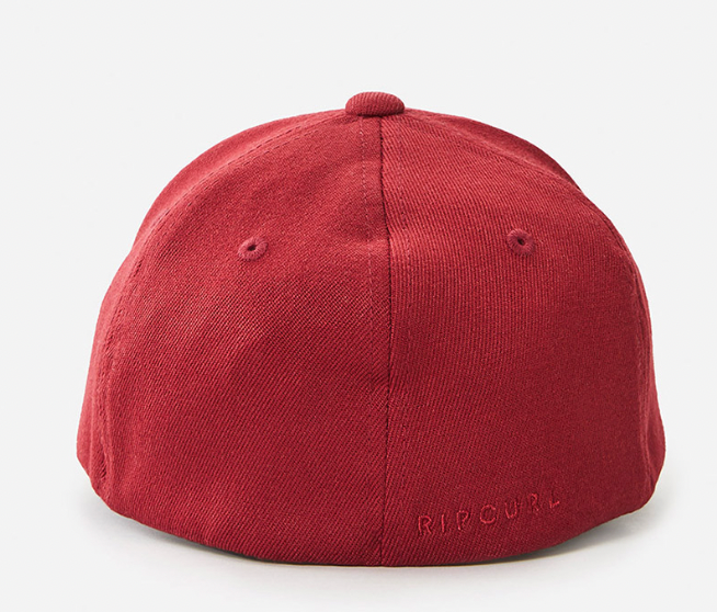 RIPCURL Tepan Flexfit Cap Boy- BURGUDY-