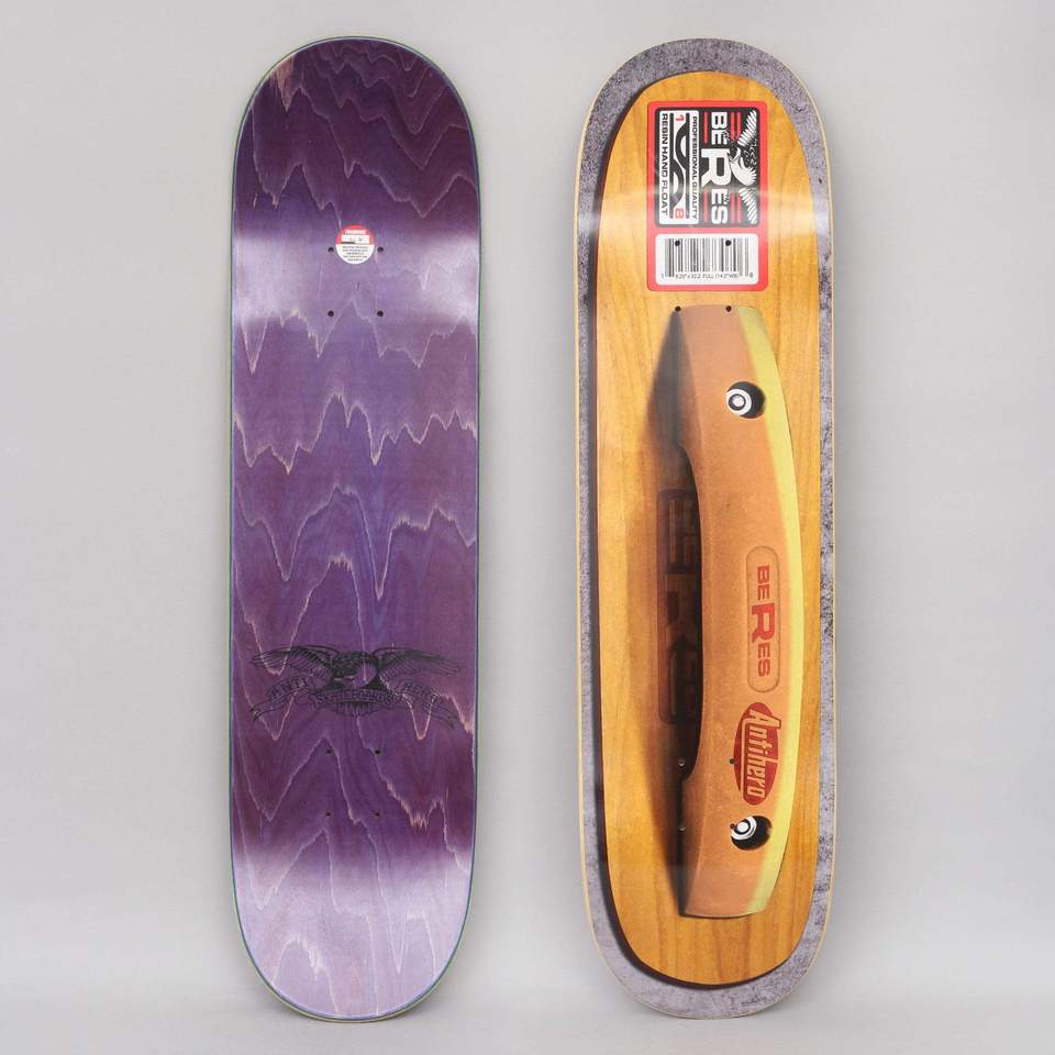 Anti Hero Deck Beres Floats Full Yellow 8.25 In