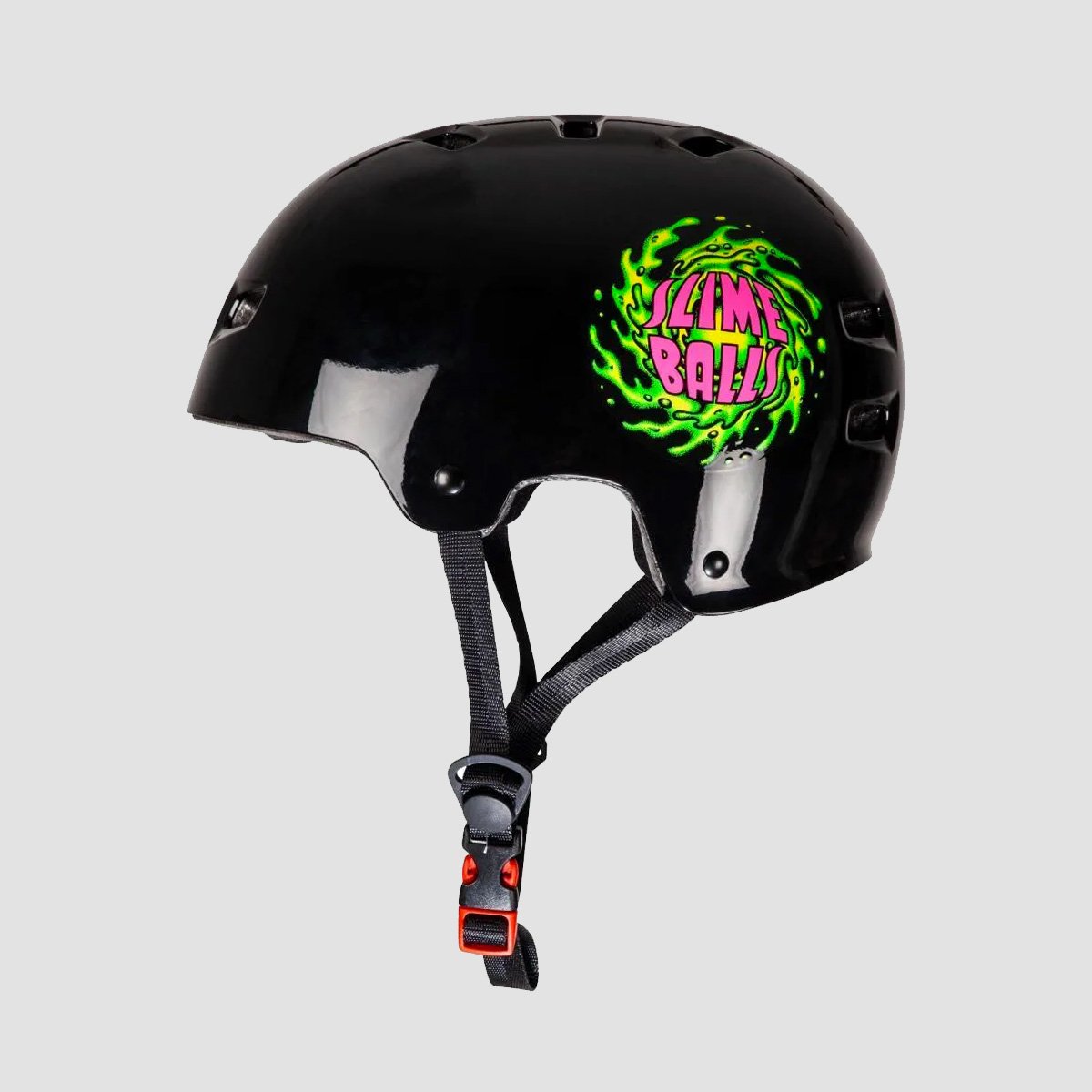 Bullet X Slime Balls Helmet Slime Logo Black