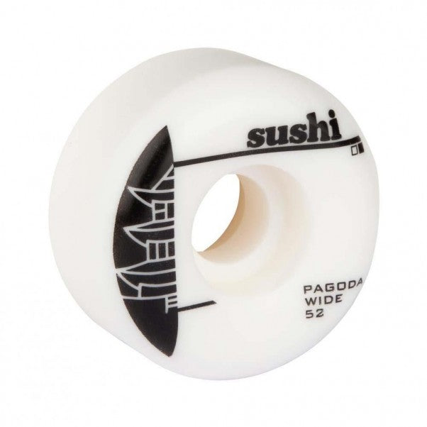 Sushi Wheels Pagoda Wide White