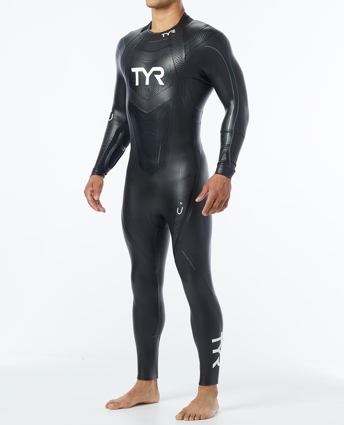 Tyr Mens Hurricane Category 2 Triathlon/Swimming WetsuitClear